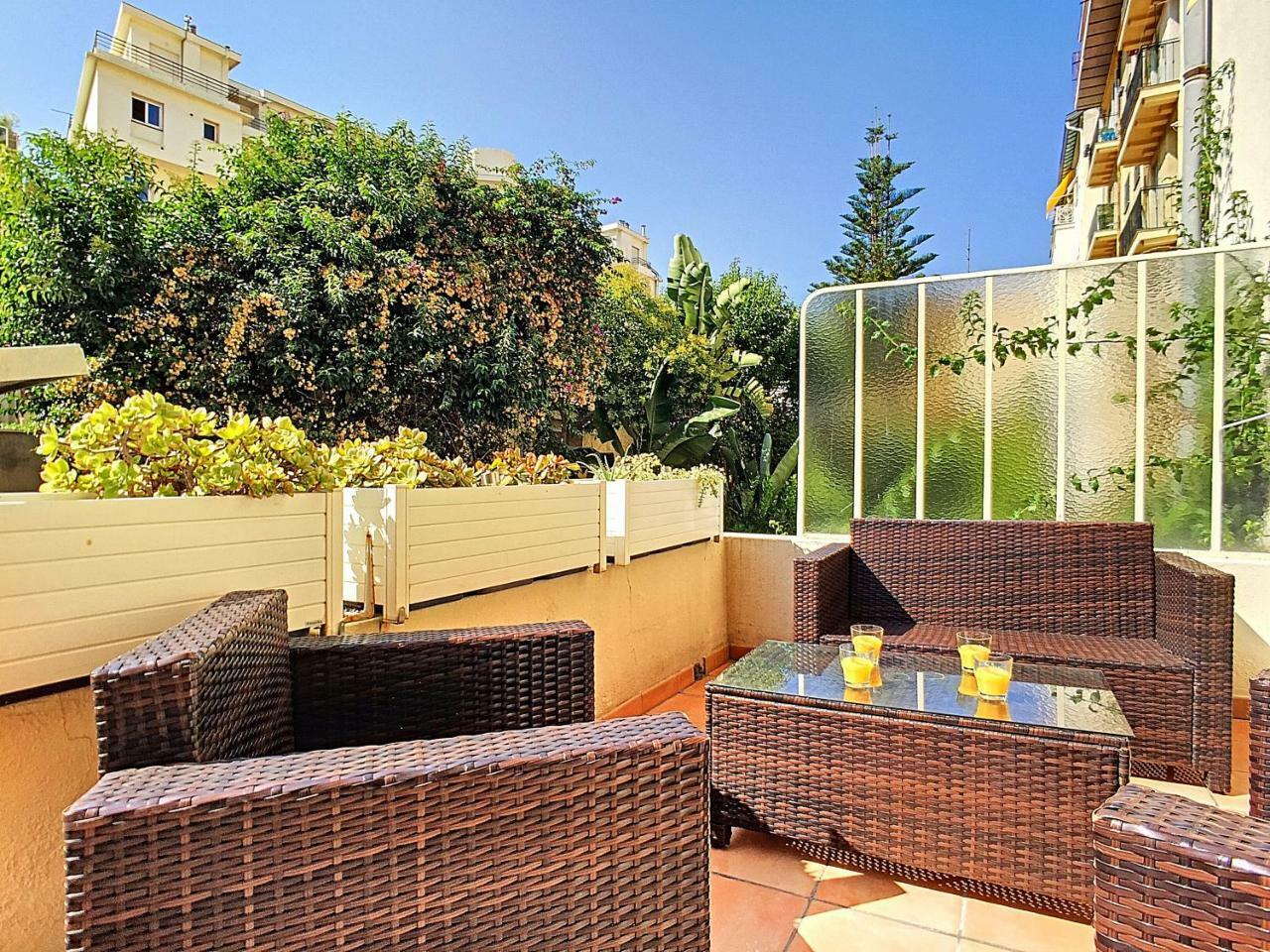 Nestor&Jeeves - Provence Terrasse - Central - By Sea - South Terrace Nice Luaran gambar